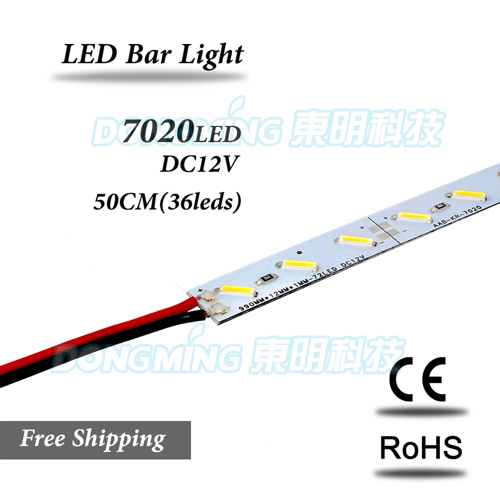 5 шт./лот 36/72 светодиодов 0 м Светодиодная панель smd 5050 5630 7020 8520 4014 2835 12 В лента luces