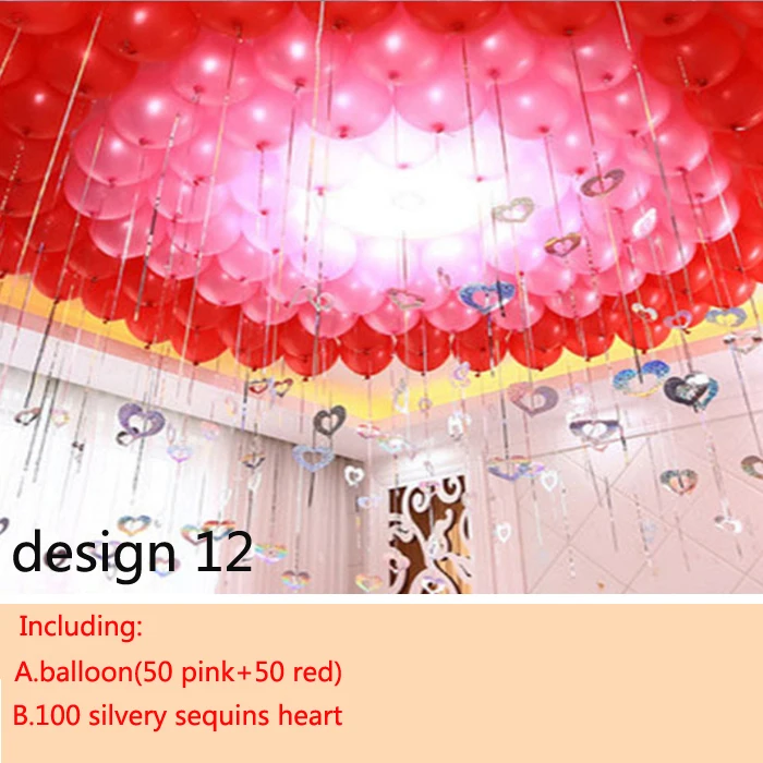 Праздничные принадлежности воздушные шарики для украшения набор блестящее