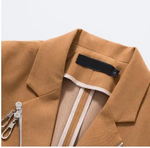 

2019 Two piece set Clothes fashion blazer women summer tops high quality jacket for office ladies korea style formal workwear