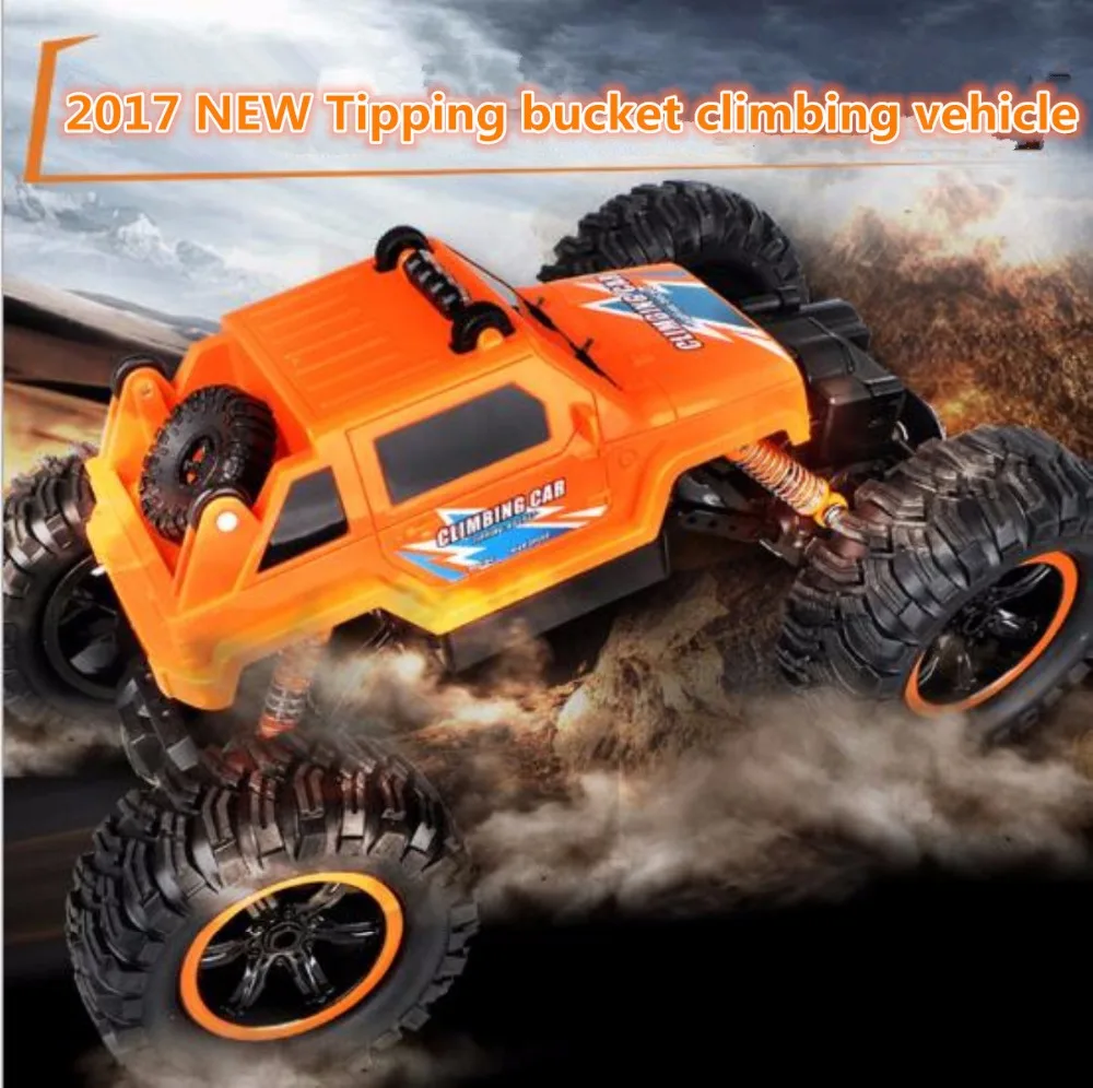 Супер большой Радиоуправляемый автомобиль 2836 2 4G 30 см 4WD Бигфут опрокидное ведро 45