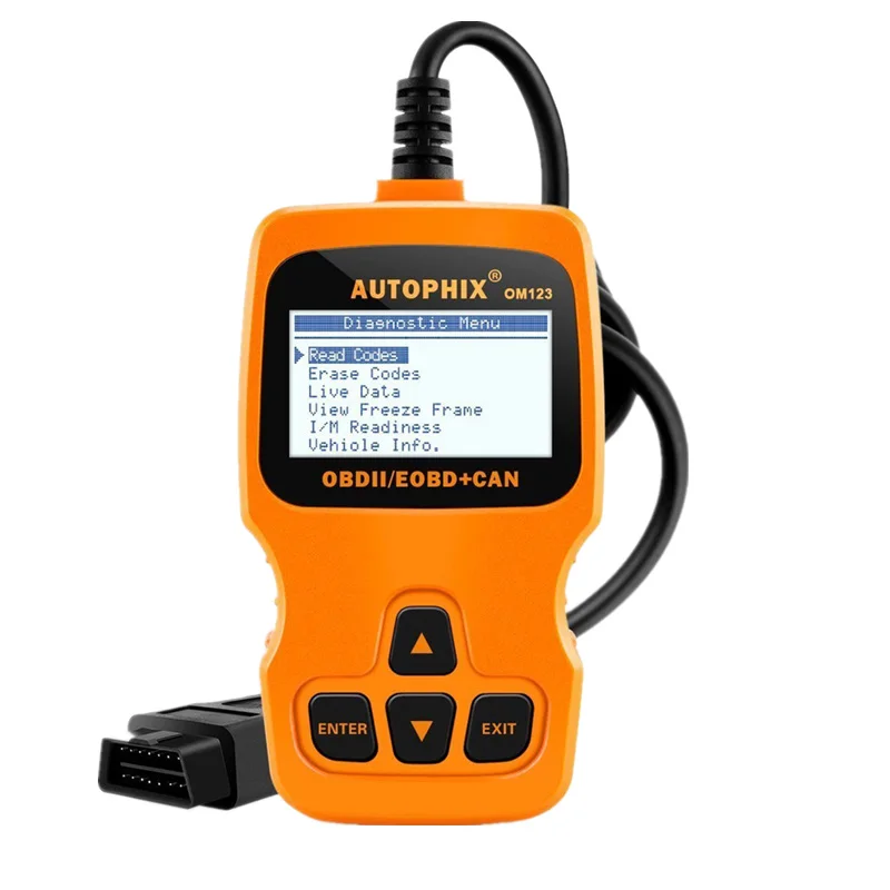 Автомобильный сканер Autophix OM123 OBD2 диагностический инструмент для проверки