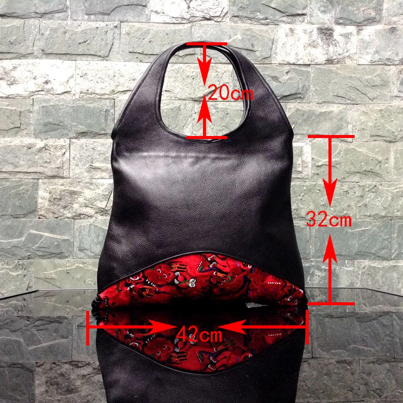 Ladies' Handmade Embroidered Messenger Bag Handbag Simple and Fashionable women bag | Багаж и сумки
