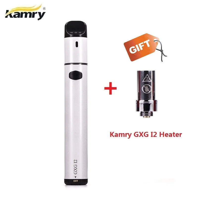 White with 1 heater Kamry GXG I2 стержень обогрева комплект 1900 мАч тепла без сжигания испаритель для нагрева сигарета iqos Табак картриджи VS 2,0 Plus GXG I1S - Цвет: White with 1 heater