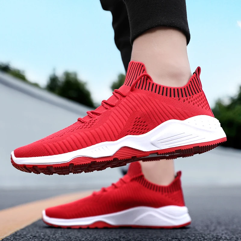 Мужская дышащая повседневная обувь модные светильник кроссовки мужская мужские