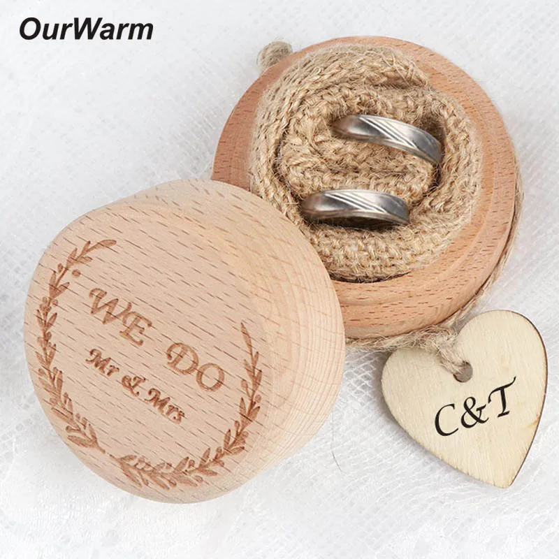 OurWarm винтажная деревянная коробка для драгоценностей Mr Mrs Подарки На Память Box