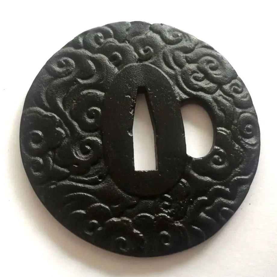 Ручная ковка TSUBA для японского катана железная Tsuba подходит меча|tsuba|tsuba katanatsuba iron |