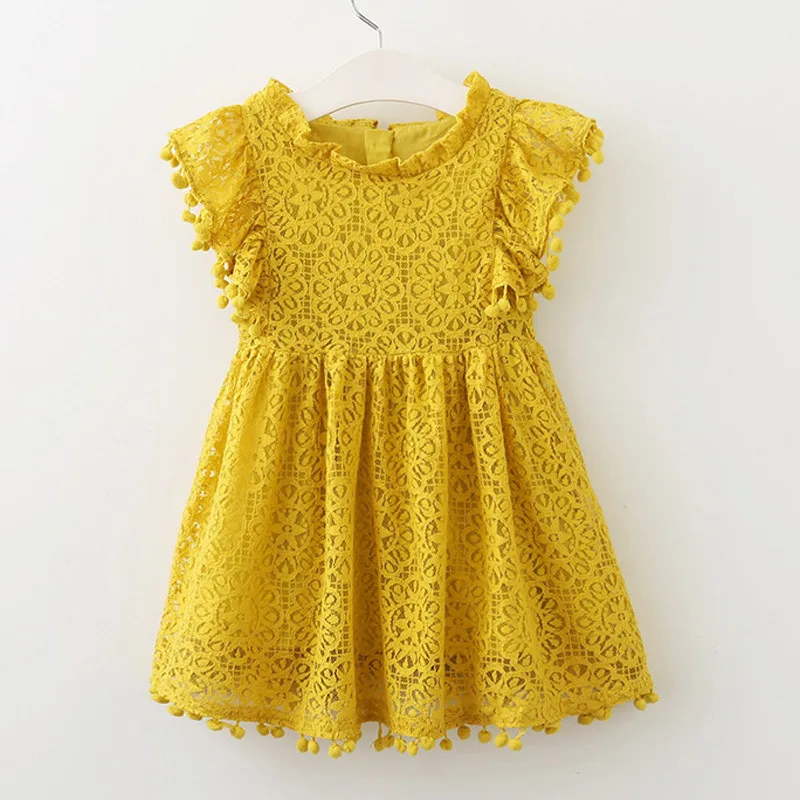 

Binhbet 2018 Girls Dress Summer New Sleeveless Lace Party Princess Dress Girls Teenage Girls Clothing Baby Girls Princess Dress