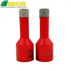 SHDIATOOL 2 шт. M14 диаметр 12 мм ВАКУУМНОЙ ПАЙКИ Diamond бурения коронки сухой бурения биты отверстие увидел Diamond сверло корона