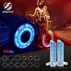 Светодиодсветильник лампа на колесо, 32 RGB, 30 узоров