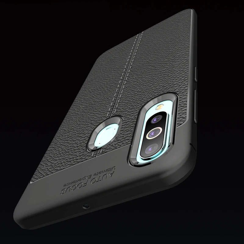 YUETUO кожаный чехол для телефона samsung galaxy A60 A80 A90 A2 Core A260 A2Core A 60 80 90 силикон|Бамперы| |