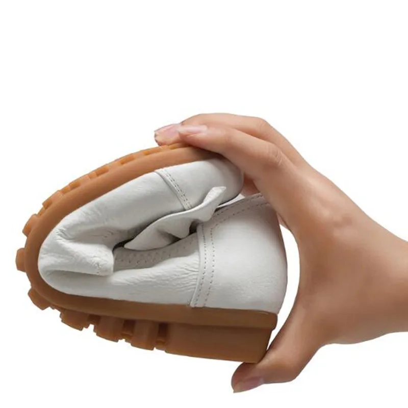 Женские туфли из натуральной кожи на мягкой нескользящей подошве Размеры 33-43 |