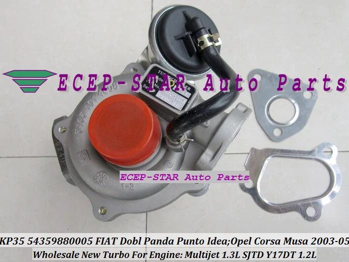 Турбокомпрессор KP35 54359880005 54359700005 для FIAT Dobl Panda Punto OPEL Corsa Musa 03 1.3L Multijet SJTD Y17DT 1.2L|corsa