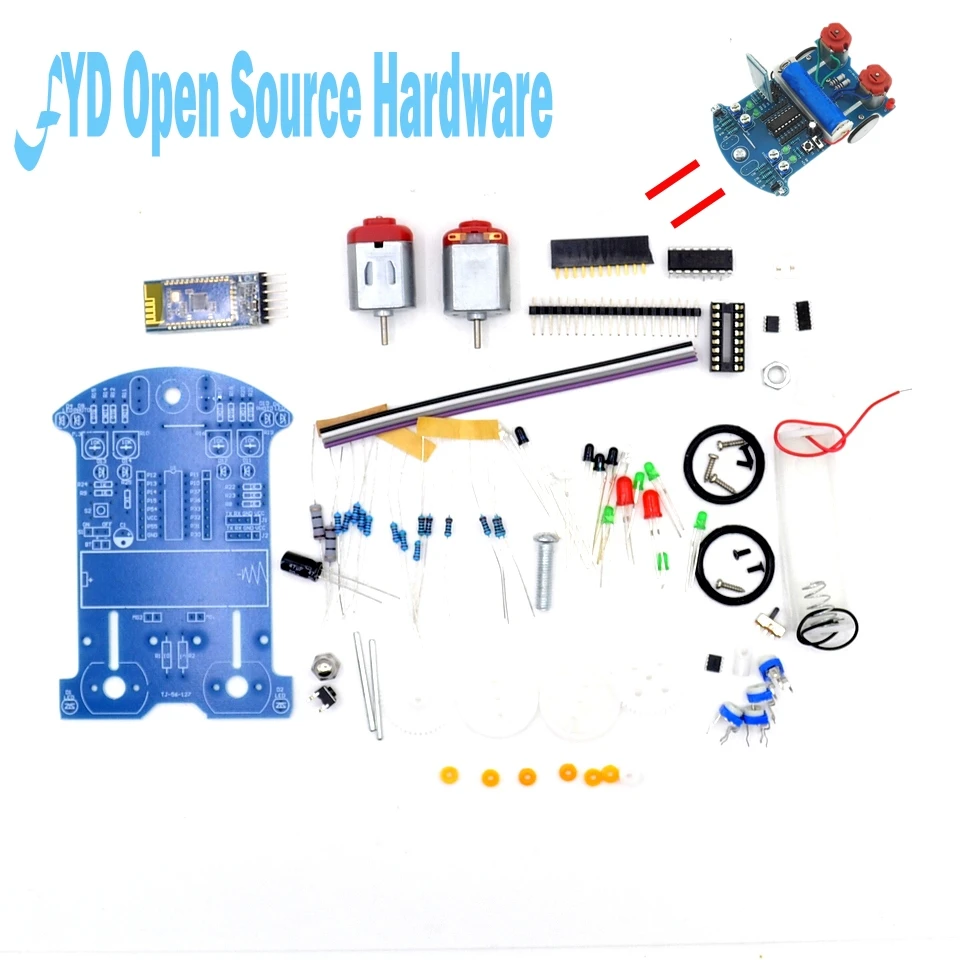 Умный автомобиль с дистанционным управлением 1 комплект функция Bluetooth