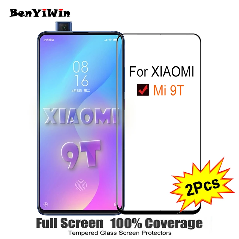 Закаленное стекло для XIAOMI Mi 9 T 6 39 Дюйма 9H 2 шт.|Защитные стёкла и плёнки телефонов| |