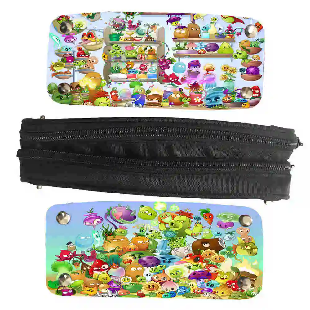 Сумка-карандаш Plants PK Zombies GW PVZ Galaxy повседневный чехол с рисунком кота собаки волка
