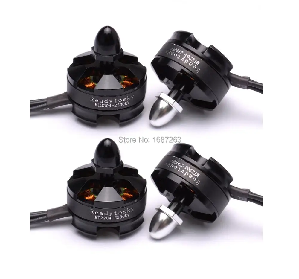 Бесщеточный двигатель MT2204 2300KV CW / CCW для FPV RC QAV R Robocat 270 мм мультиротор|mt2204 2300kv|2300kv