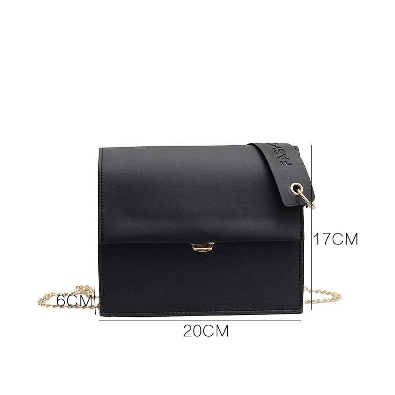 Youda новые модные цепи Small Flap Bag милый сладкий Курьерская сумка на ремне PU Материал