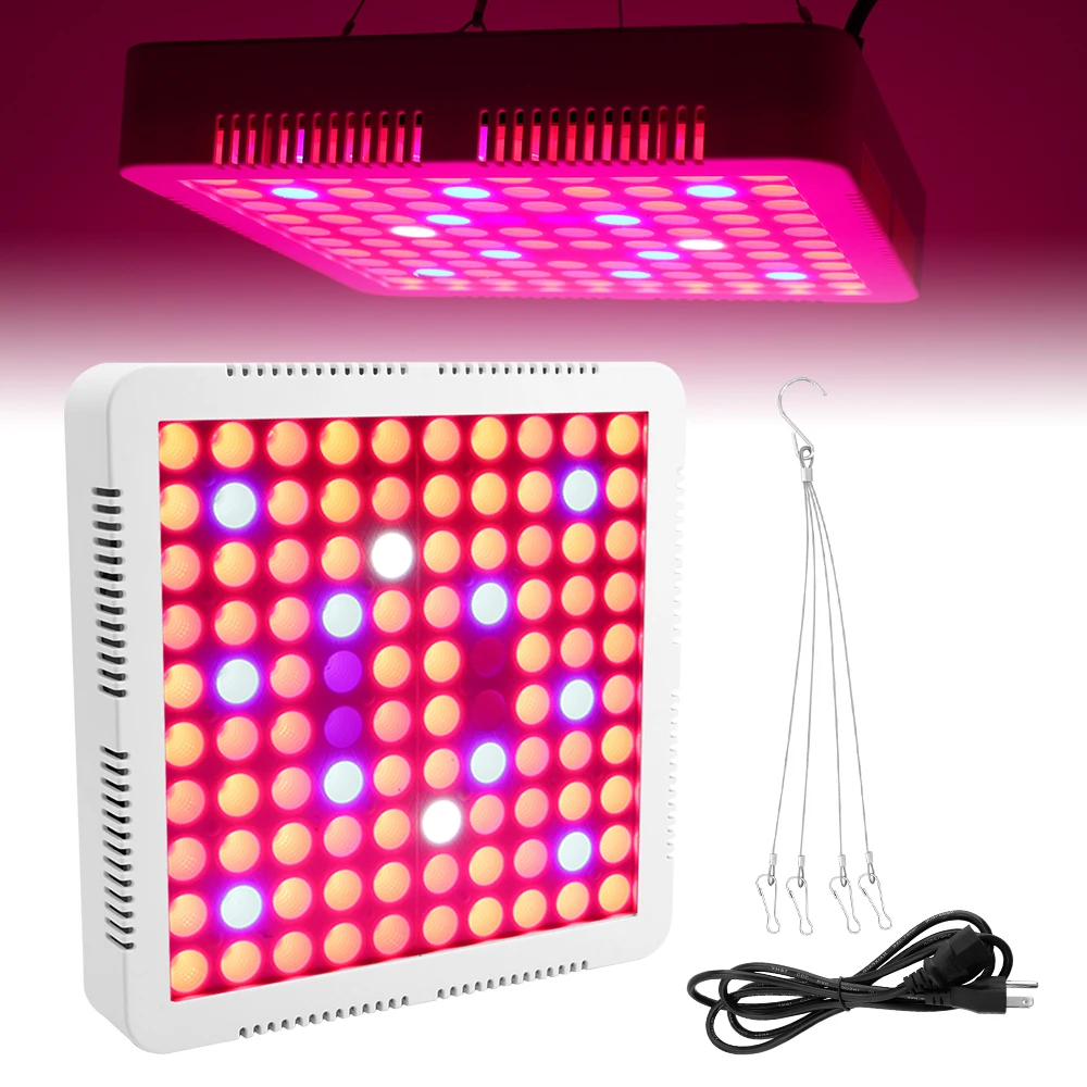 

100 LEDs Full Spectrum Grow Light 300W AC85-265V Plant Lighting Fitolampy for Plants Flowers Seedling Cultivation Growing Lamps