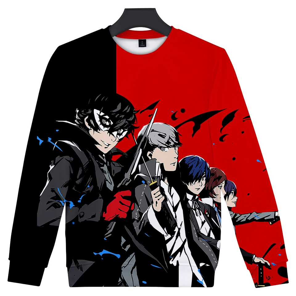 Толстовки Persona Five Ren Amamiya классная Популярная свободная толстовка с подбором
