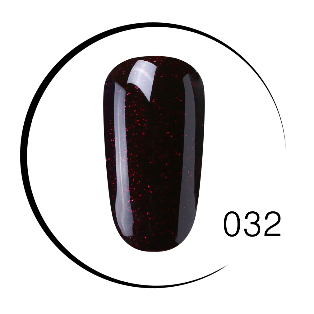 Elite99 винно-красный Гель-лак Lucky color Nail Art Полупостоянный Гель-лак праймер для ногтей Маникюр УФ-лампа для геля лак для ногтей - Цвет: JH032