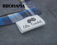 sewing labels custom brand labels clothing labels fabric 100 cotton custom text knitting md0514
