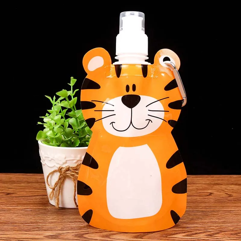 1 шт. Экологичная складная сумка для воды и напитков в виде животных из