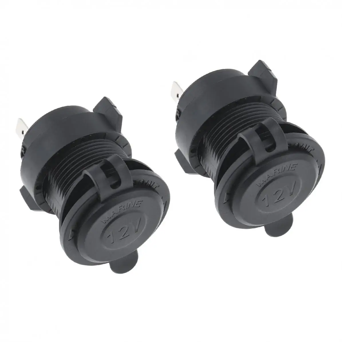 2pcs 12V Universale Waterproof Car/ Motorcycle Cigarette Lighter Socket Connector Adapter Charger |