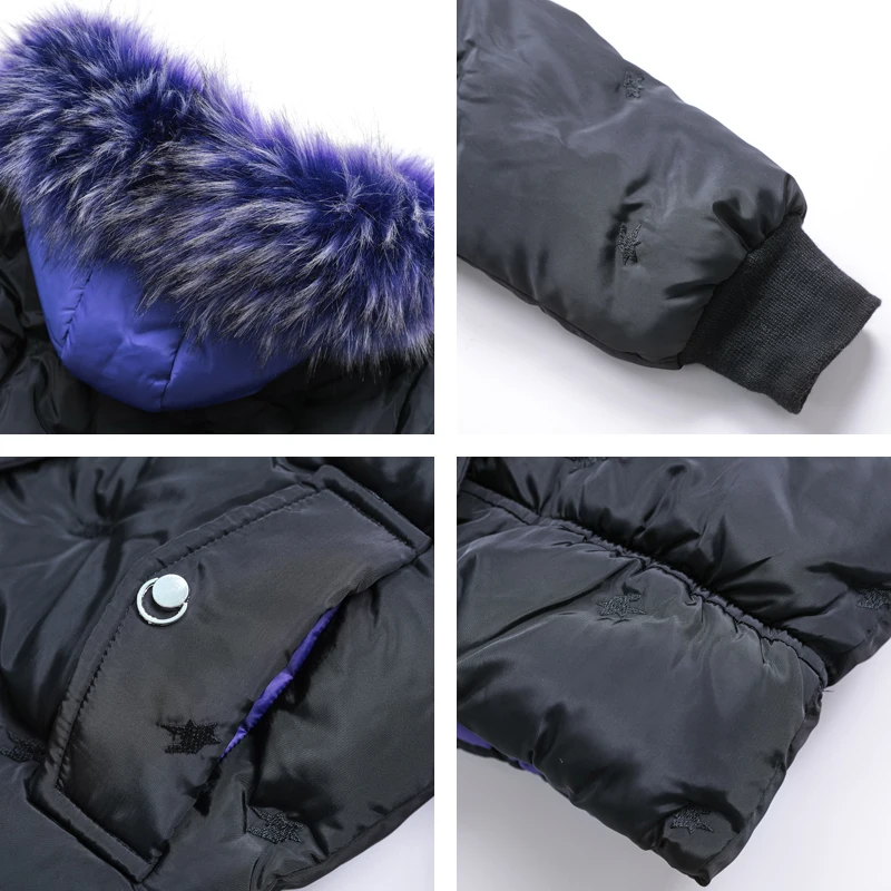 With Thicken Fur Collar New Winter Jacket Women Cotton Padded Outwear Female Coat Warm High Quality Ladies Parka