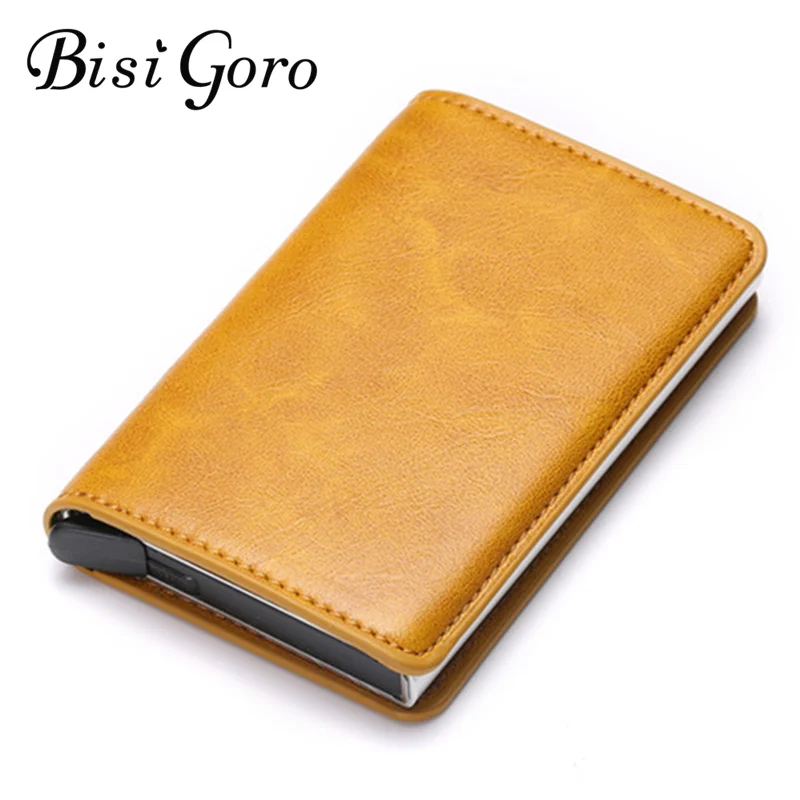 BISI GORO 2019 RFID держатель для кредитных карт одиночная коробка мужчин и женщин