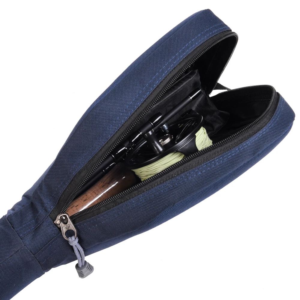 

High Quality LEO Fly Fishing Bag Hard Shell Fishing Rod Package Blue Oxford Cloth 78cm 630g Fish Tackle Pesca Lure