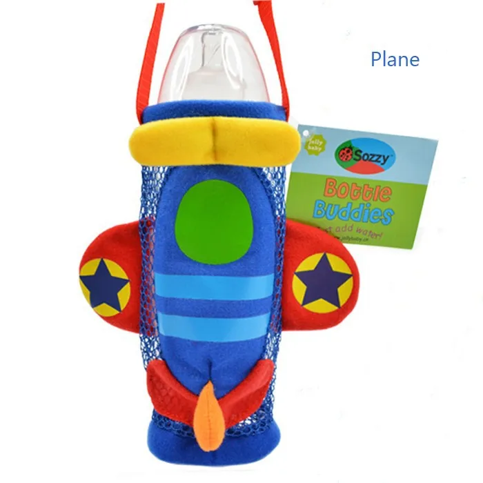 Прозрачная Милая Детская сумка для чайника с рисунком животного бутылка