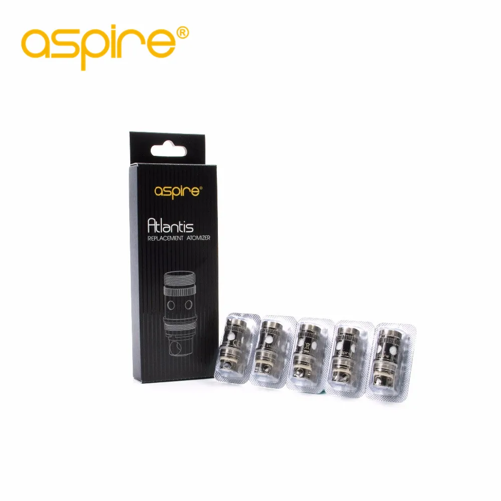Оригинальный 5pcs Pack Aspire Atlantis сменная катушка для бак атомайзер электронная