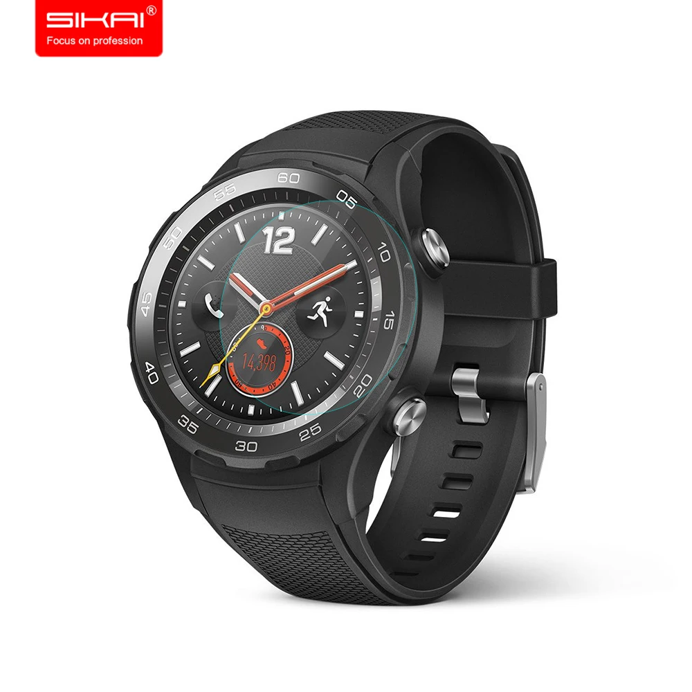 3 шт. закаленное стекло Защита экрана для Huawei Watch 2 защитная пленка Watch2 смарт часы 9H