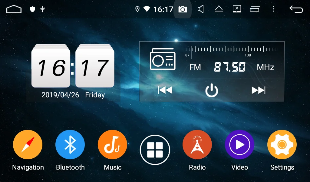 9 дюймов 4+ 32G Android 9,0 автомобильный мультимедийный плеер для Renault Logan Sandero Duster- с gps Wifi без DVD