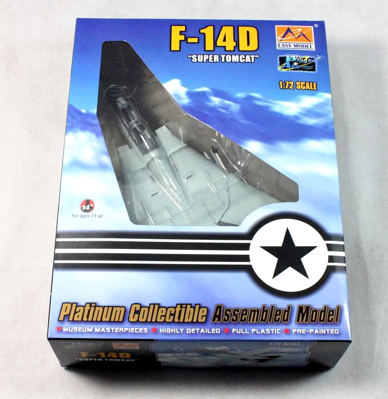

1:72 US Air Force F14D VF-101 Battle bomber model Trumpet 37191 Collection model