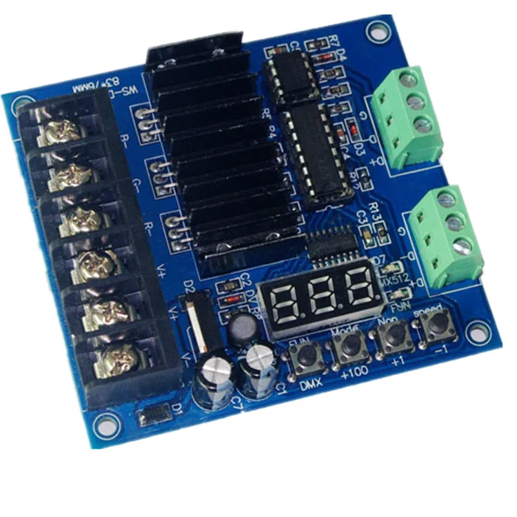 Прямая продажа с фабрики нового WS-DMX-D3CH декодера dmx512 контроллер света бар декодер
