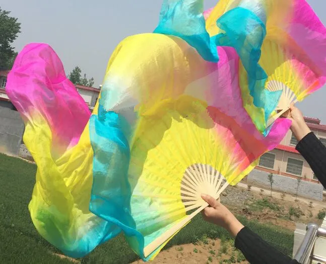 Оптовая продажа ручная работа танец живота поклонение искусство шелк бамбук