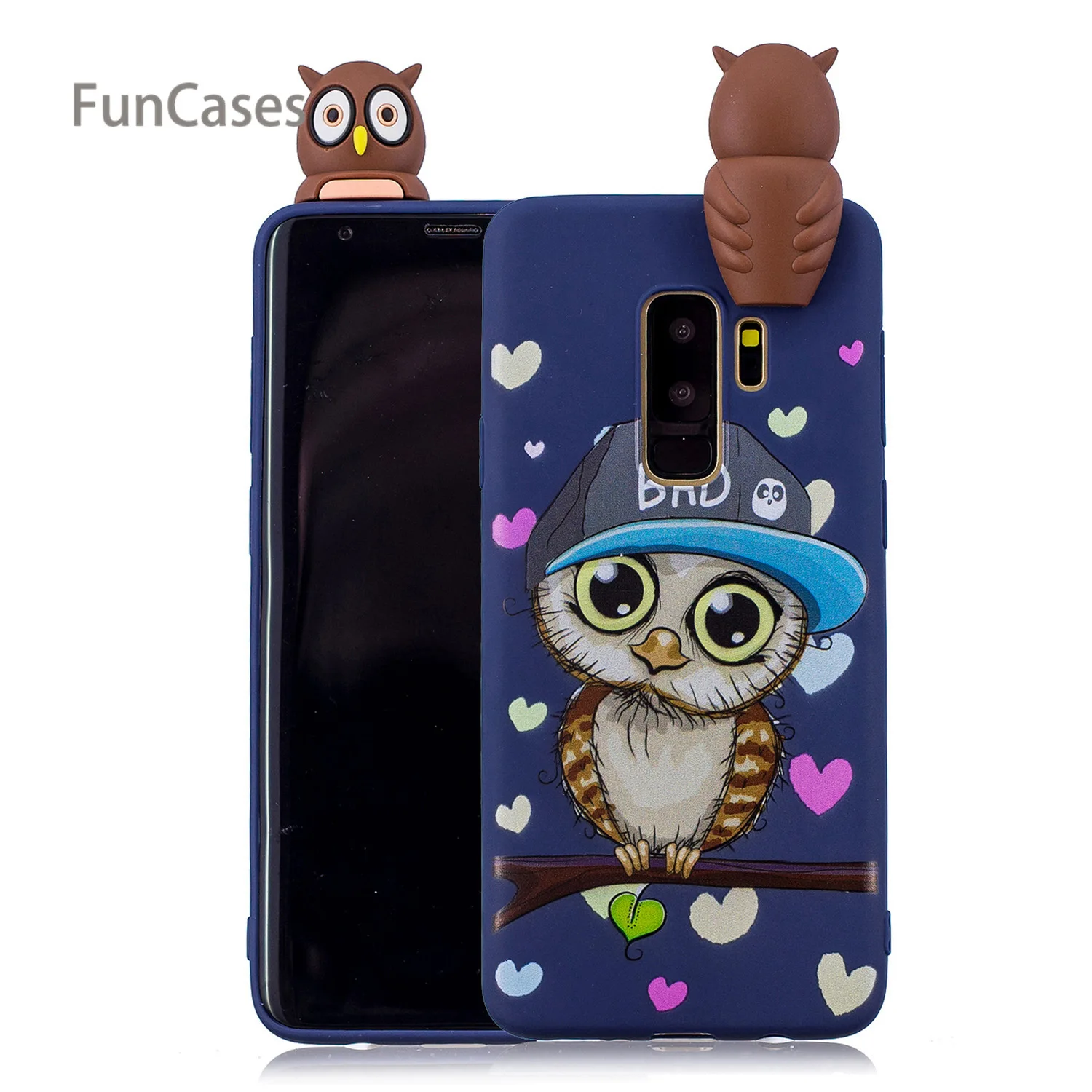 Красивый Единорог чехол для телефона СПС Carcasa samsung S9 плюс мягкий ТПУ
