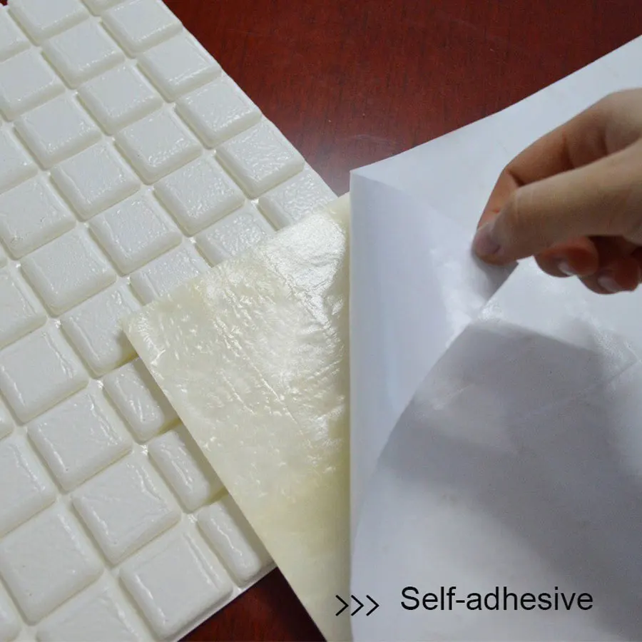 3D пена хлопок мозаика наклейки на стену тетрис панель мягкая детская комната ТВ фон стены дома художественное оформление стены в спальне Наклейка Декор