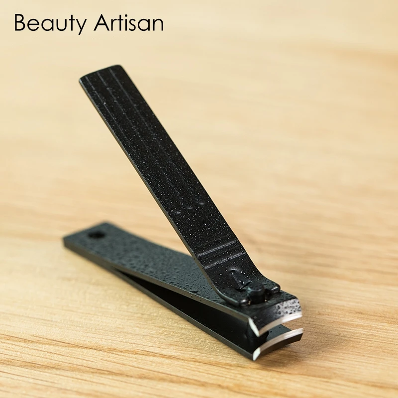 1PC Large Stainless Steel Nail Clipper Cutter Scissors Professional Manicure Trimmer Black High Quality Finger Toe |