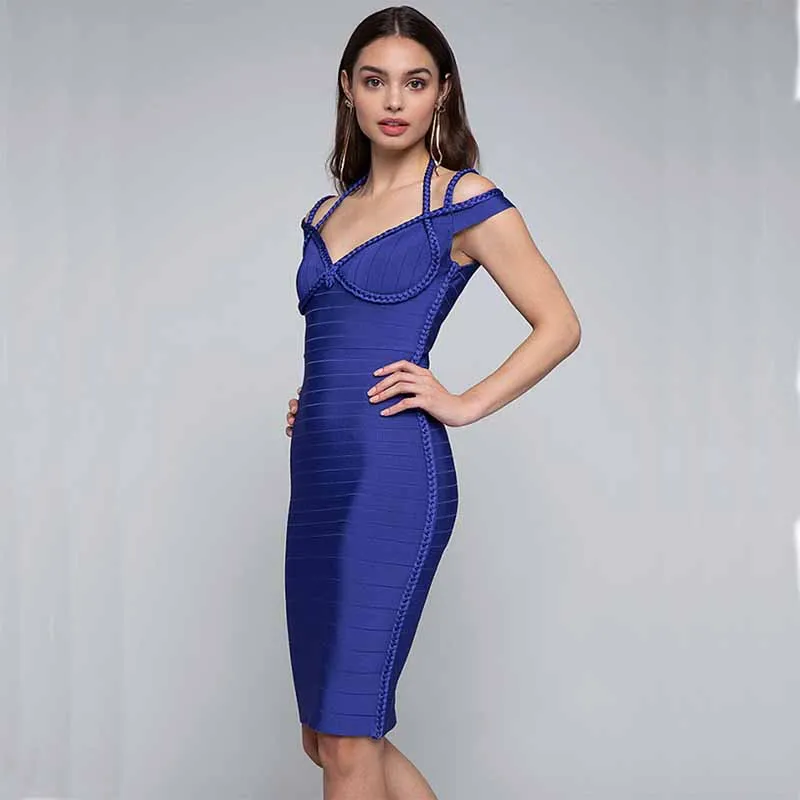 Оптовая продажа новинка 2019 года платья розового и ярко-синего цвета с V-образным