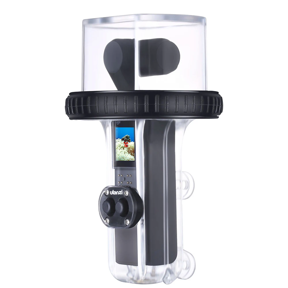 Чехол для дайвинга ULANZI OSMO Pocket прозрачный водонепроницаемый корпус длиной 60 м