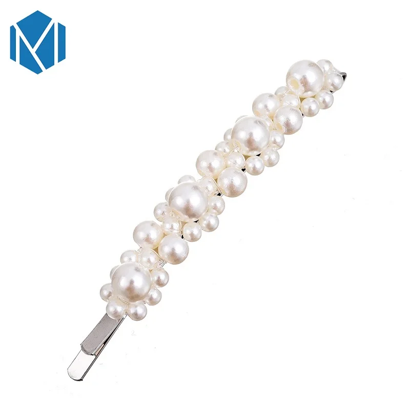 FJ0258C M MISM INS, милые заколки для волос для женщин, аксессуары для волос, головные уборы для девушек, полностью жемчужные красивые заколки для волос, украшение для волос, BB Hairgrip - Цвет: FJ0258C