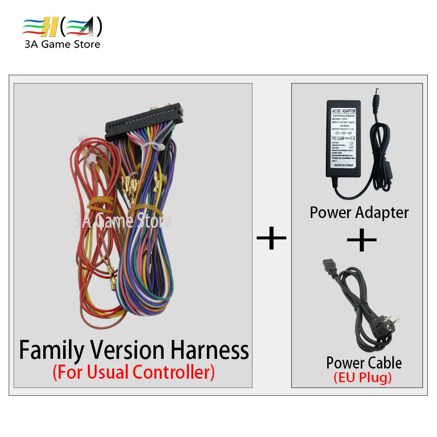 Pandora's Box семейная версия провода питания с адаптером кабеля для аркадной