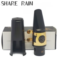 share rain alto tenor saxophone plastic mouthpiece alto saxophone ligature alto saxophone cap alto saxophone mouthpiece set