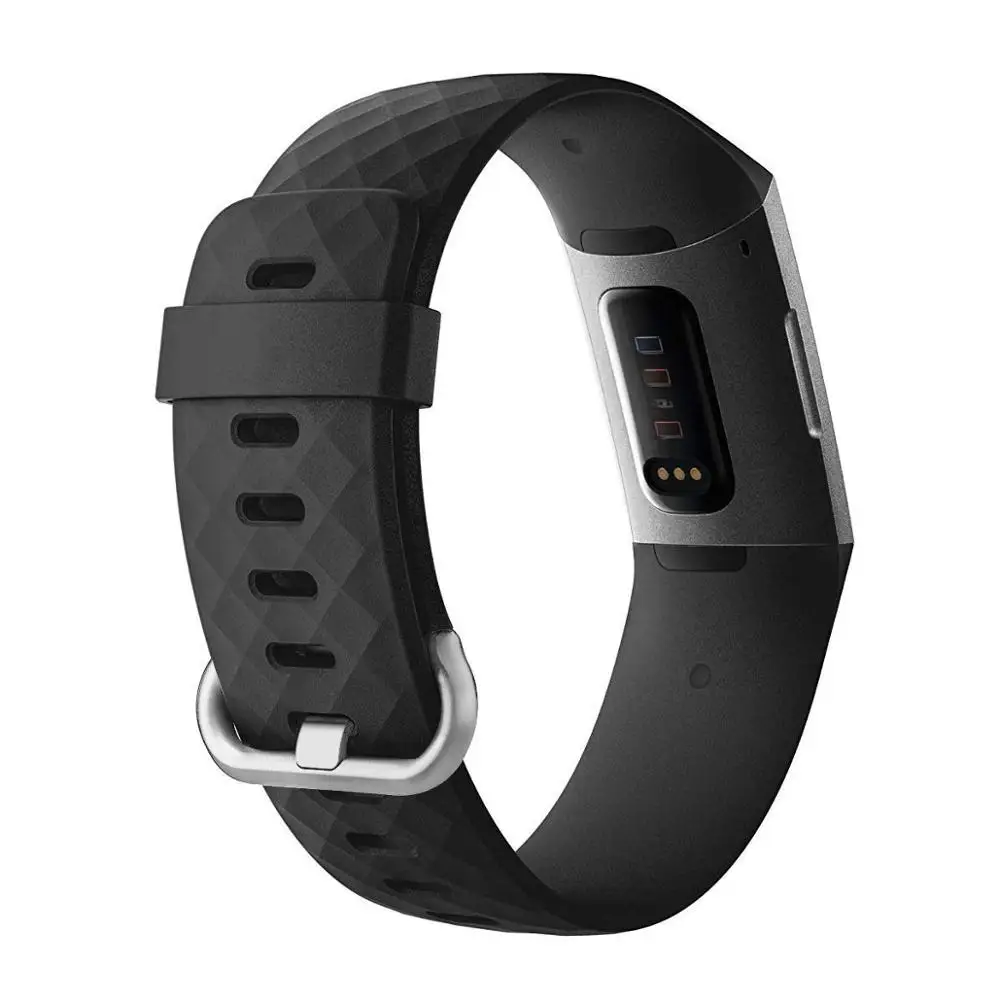H Силиконовые спортивные повязки заменить Мужские t для Fitbit Charge 3 для женщин мужчин маленький большой классический регулируемый браслет ремешок браслет 9,14 - Цвет: H