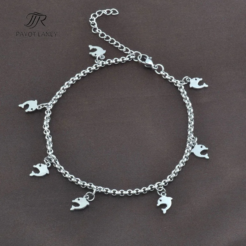 Ножной браслет на цепочке из нержавеющей стали ювелирный ногу ножной 8|ankle