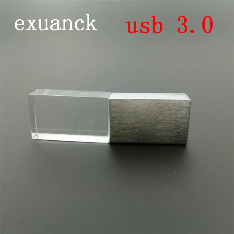 Exuanck high speed usb 3 0 Флеш накопитель изготовленным на заказ логосом с украшением в