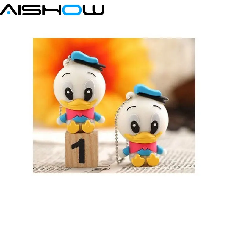 Мультфильм роль Дональд Дак USB флэш накопитель мультяшный флеш 8 Гб 16 оперативной