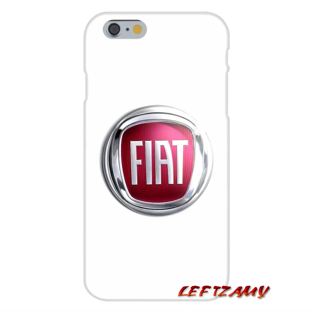 Гоночный автомобиль fiat Логотип Тонкий силиконовый чехол для телефона samsung Galaxy S3 S4